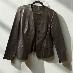 Burberry Leather Jacket